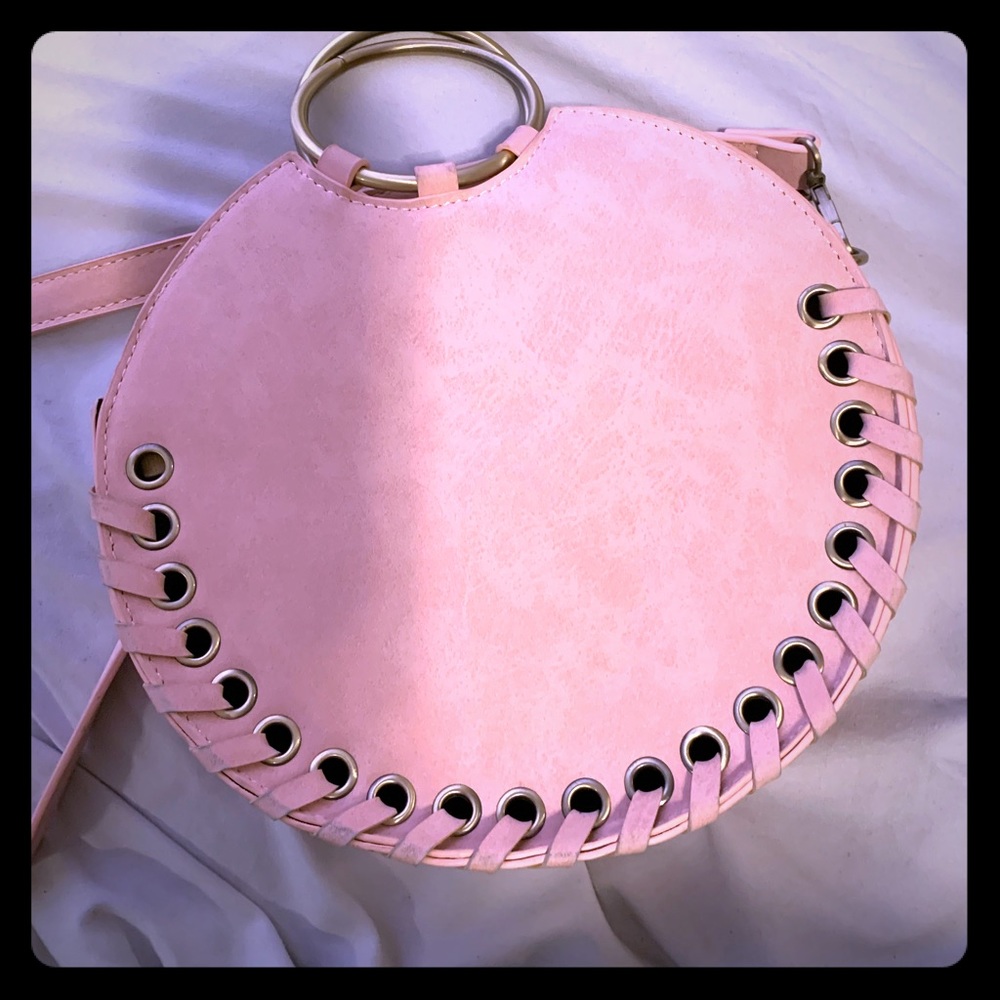 Pink handbag